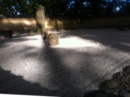 Rock garden at Portland Japanese Garden, a place for quiet contemplation and sensing inner peace